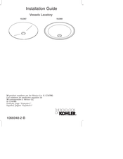 Kohler K-2368 Installation Manual