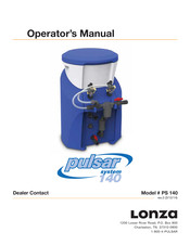 Lonza PS 140 Operator's Manual