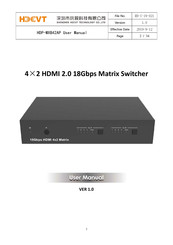 HDCVT TECHNOLOGY HDP-MXB42AP User Manual