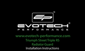Evotech Performance PRN014754 Installation Instructions Manual