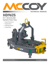 MCCOY HD9625 Technical Manual