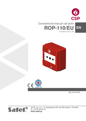 Satel CSP ROP-110/EU Quick Start Manual