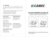 Camec 051860 Operation Instructions Manual