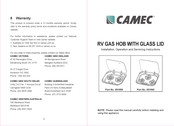 Camec 051859 Operation Instructions Manual