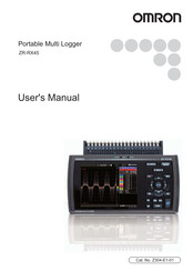 Omron ZR-RX45 User Manual