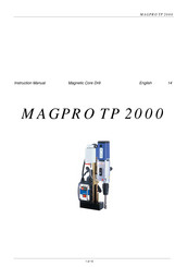 Jepson MAGPRO TP 2000 Instruction Manual