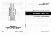 Tandy Radio Shack 63-712 Owner's Manual