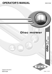 KUHN GMD 500 HD Operator's Manual