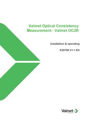 Valmet OC2R Installation & Operating Manual