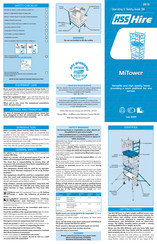 HSS Hire MI TOWER Operating & Safety Manual