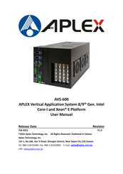 Aplex AVS-600 User Manual