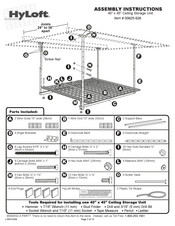 HyLoft 00625-626 Assembly Instructions Manual
