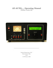 Kessler AT-AUTO Operating Manual