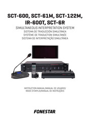 FONESTAR IR-600T Instruction Manual