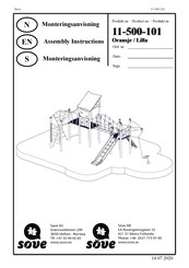 Sove 11-500-101 Assembly Instructions Manual