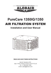 ALORAIR PureCare 1350 Installation And User Manual