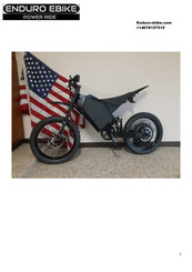 ENDURO EBIKE e-RUNNER User Manual