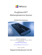Lightsense DrugDetect-M1 Manual
