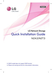 LG N2T3 Quick Installation Manual