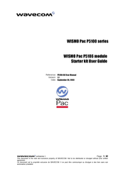 Wavecom WISMO Pac P5100 Series User Manual