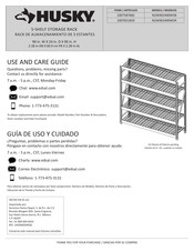 Husky N2W902490W5B Use And Care Manual
