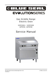 Blue Seal Evolution GPE58 Service Manual