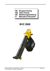 Texas A/S BVC 2800 User Manual