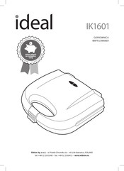 IDEAL IK1601 Operating	 Instruction