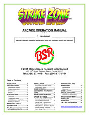 BSR STRIKE ZONE Operation Manual