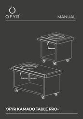 OFYR KAMADO TABLE 75 PRO+ Manual