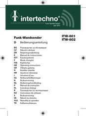INTERTECHNO ITW-802 Operating Instructions Manual
