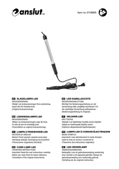 Anslut 013665 Operating Instructions Manual