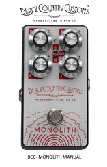 Black Country Customs BCC MONOLITH Boost Manual