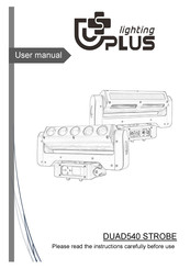 Uplus Lighting DUAD540 STROBE User Manual