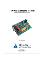 Trinamic TMC363 Manual
