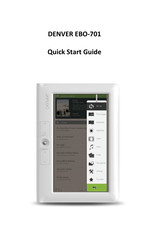 Denver EBO-701 Quick Start Manual