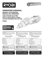 Ryobi FVH56 Operator's Manual