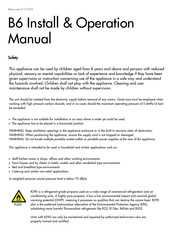 Borg B6 Install & Operation Manual