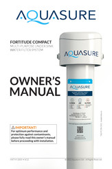 AquaSure FORTITUDE COMPACT Owner's Manual