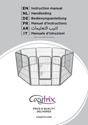 Cozytrix Pet Play Pen Instruction Manual
