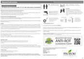 Mercia Garden Products 01DTSHOSBRAX0705SDFW-V1 Assembly Instructions Manual