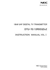 NEC DTU-70/5R7SQFD Instruction Manual