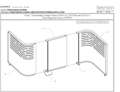 Teknion zones Installation Manuals