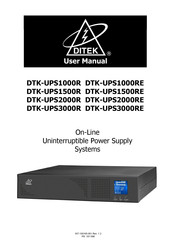 Ditek DTK-UPS2000R User Manual