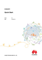 Huawei EG8040F5 Quick Start Manual