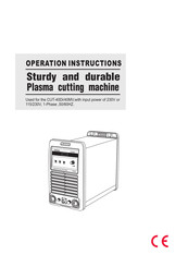 Topwell CUT-40MV Operation Instructions Manual