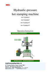 KC HH-TC4050LPT Operation Instruction Manual