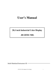 JAKOB HATTELAND JH 20T01 MIL User Manual