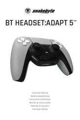 Snakebyte BT HEADSET:ADAPT 5 Instruction Manual