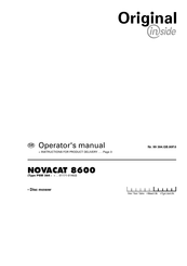 Pottinger Original inside NOVACAT 8600 Operator's Manual